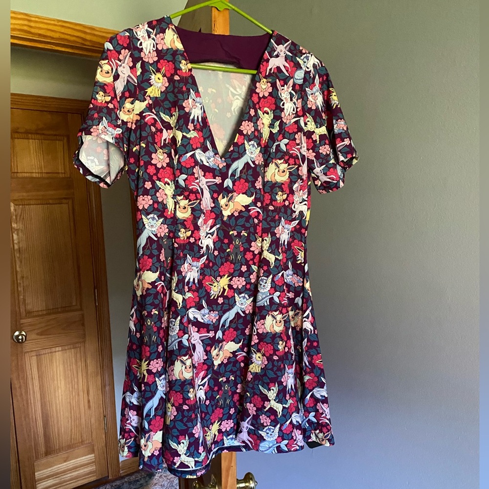 Blackmilk Eevee Evolution Floral V Dress